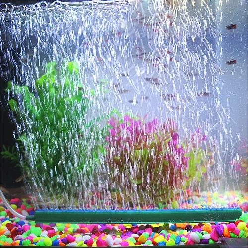 Aquarium Air Pump Sand Bar Blue Gas Tank Head Air Bubbles Stone Air