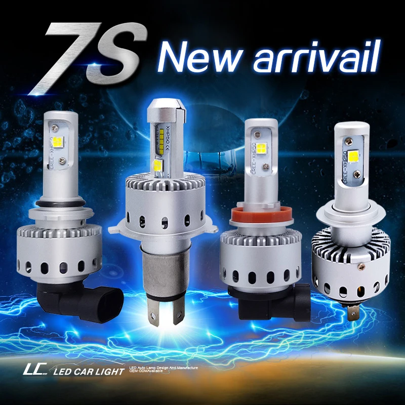 MON-SU Car LED Headlight Bulb 7s H4 H7 H8 H11 9005 9006 LED Bulb XHP-50 40W 8000LM Car Styling High Power White 6500K DC12-24V MON-SU Car LED Headlight Bulb 7s H4 H7 H8 H11 9005 9006 LED Bulb XHP-50 40W 8000LM Car Styling High Power White 6500K DC12-24V