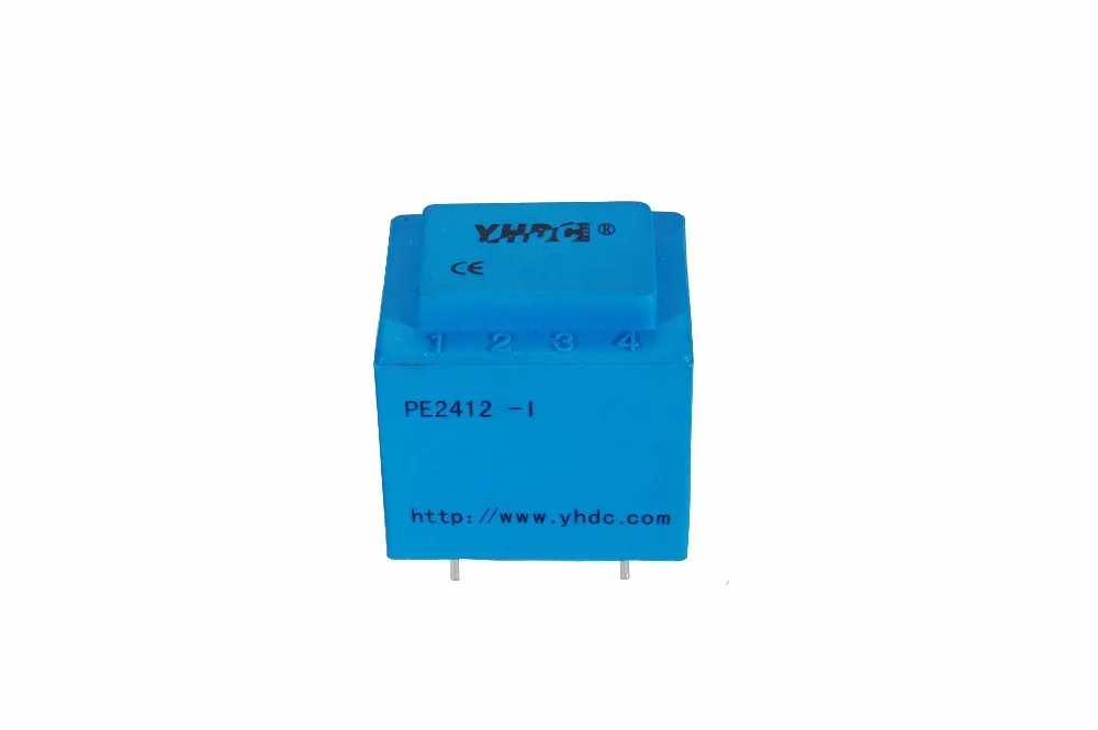 YHDC PE2412 I мощность 0 5 ва вход 230 В Выход 2*24 Инкапсулированный трансформатор