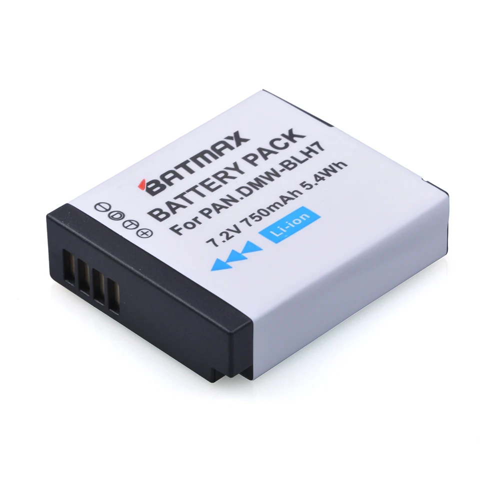 Batmax 1 шт. DMW-BLH7 DMW-BLH7PP DMW-BLH7E Батарея+ ЖК-дисплей USB Зарядное устройство для цифрового фотоаппарата Panasonic Lumix DMC-GM1 GM1 DMC-GM5 GM5 DMC-GF7 GF7 DMC-GF8