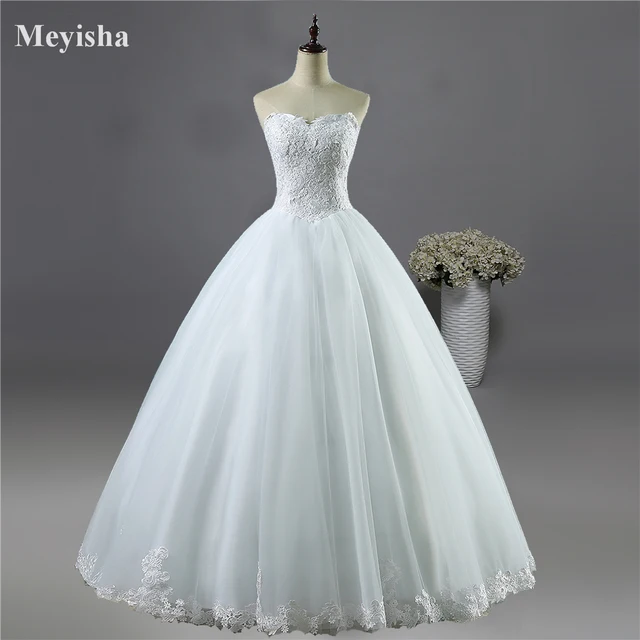 zj9081 2017 de fondo blanco marfil vestido de boda vestidos de novia