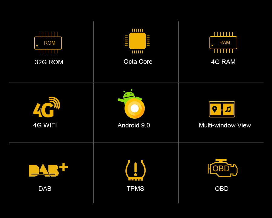 Perfect 4 G Android 9.0 Car DVD Stereo For Ford Fiesta 2013 2014 2015 2016 Auto Radio GPS Navigation Audio Video Multimedia headunit 3