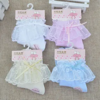 

New Kid Girls Cute Lace Soft Socks Toddler Baby Girl Solid Cotton Socks Infant Newborn Kids Soft Sock 0-15Y