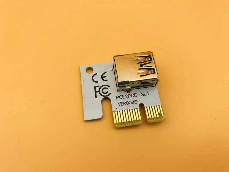 100 шт USB3.0 кабель 008 S стояк PCIe PCI-E PCI Express Riser Card 1x к 16x SATA к 4Pin IDE Molex разъем питания для Bitcoin Miner горно