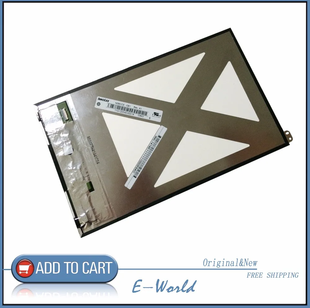 Original LCD screen N080ICE GB1 Rev A1 for ASUS MeMO Pad 8 ME180 ME180A K00L Teclast