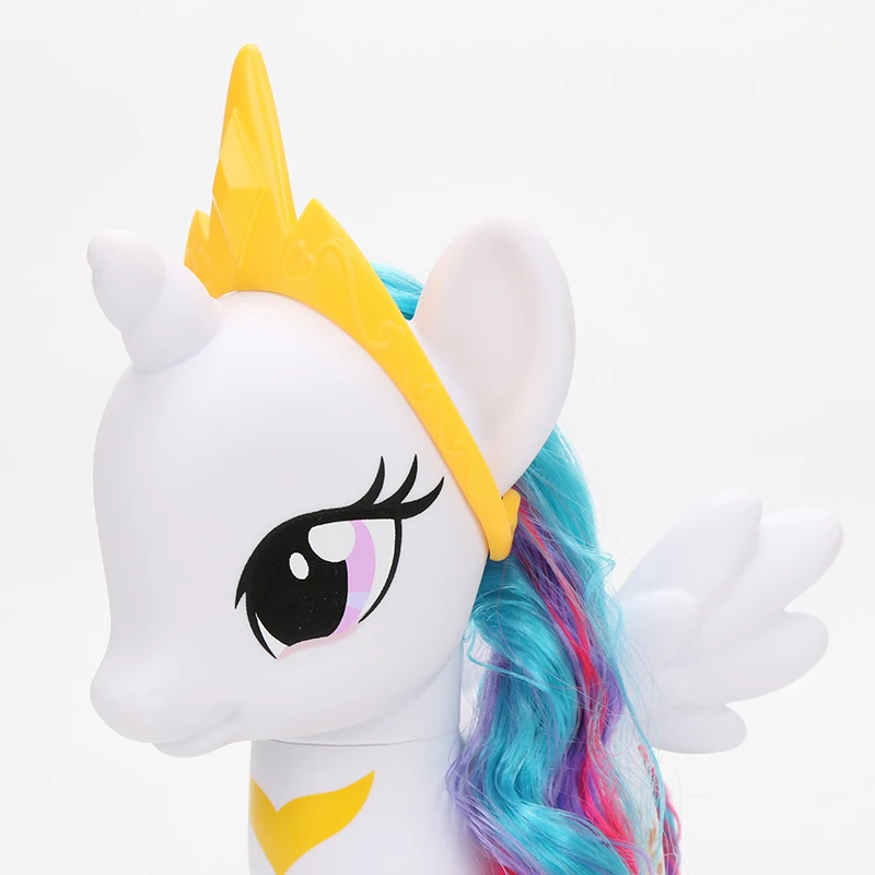 Игрушки My Little Pony 8 дюймов Friends Princess Rainbow Dash Twilight Sparkle Cadance Celestia фигурка Коллекция Модель Куклы