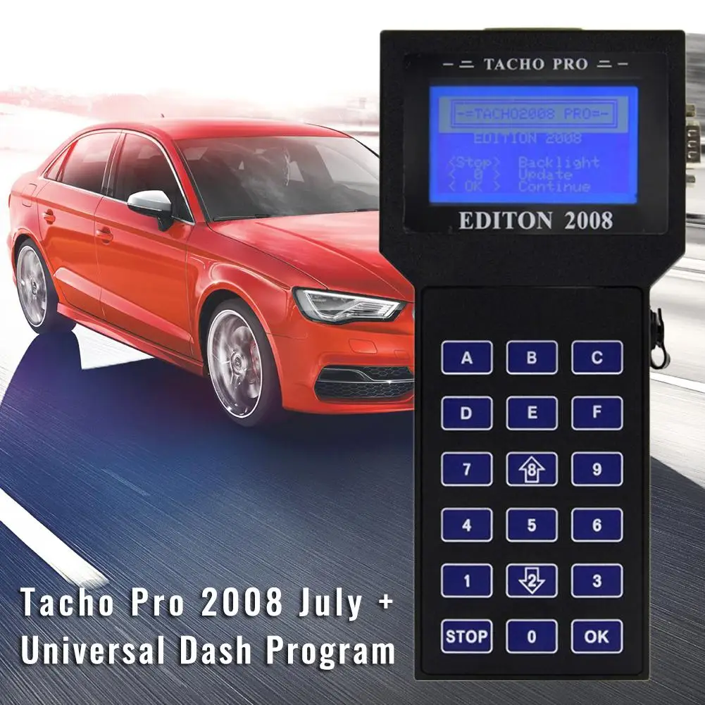 

New Version KM Odometer Mileage Tools Tacho Pro 2008 Unlock Correction Universal Dash Programmer Diagnostic Tool