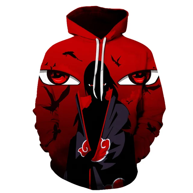 US $15.74 Naruto 3D Printed Hoodies Women/Men 2019 Fashion Long Sleeve Casual Hooded Sweatshirts Skateboards 