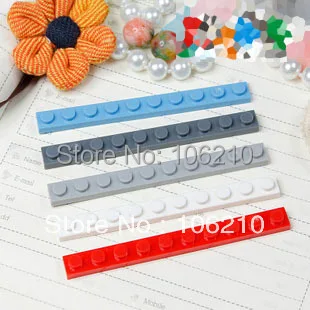 

rebrickable 4477 Plate 1x10 compatible accessory bricklink DIY building block Assembles Particles brickset