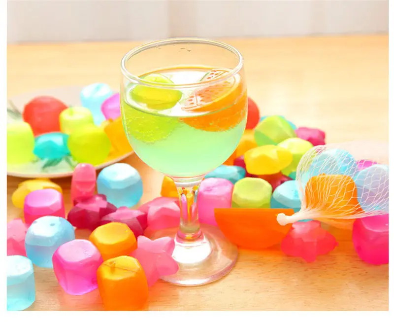 

1Bag Ice Cream Tubs ice frozen ice cube particles traveling outdoor reusable ice cooling Cooling tool Home party product