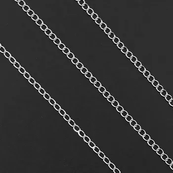 

316L Stainless Steel Chain Necklace 2.5*3.4mm Link Chain Lobster Clasps Stainless Steel Jewelry Wholesale