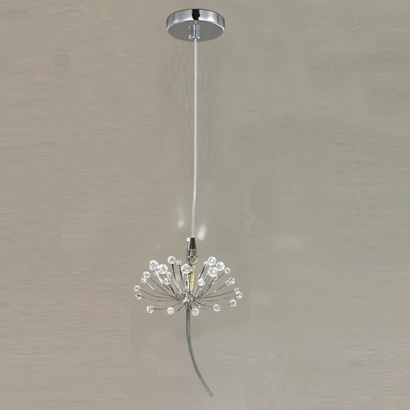 Us 39 61 19 Off Fancy Design Small Crystal Pendant Lamp Modern Hanglampen Dia12 H36cm Lustre Led Hallway Lights Bar Light In Pendant Lights From