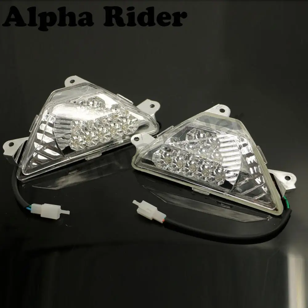 Buy Clear Front Turn Signal Blinker Marker Left/Right LED Indicators Turnlights