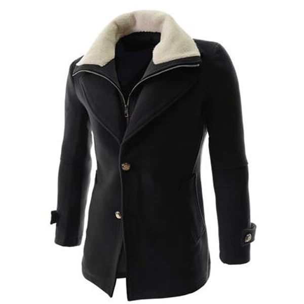 2016 New Arrival Winter Mens Trench Coats Duffle Coat