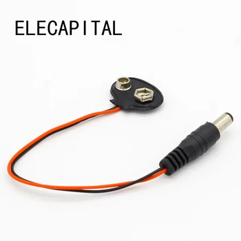 

10pcs /lot UNO R3 9V Battery Connector 9V battery clip for arduino in stock top quality