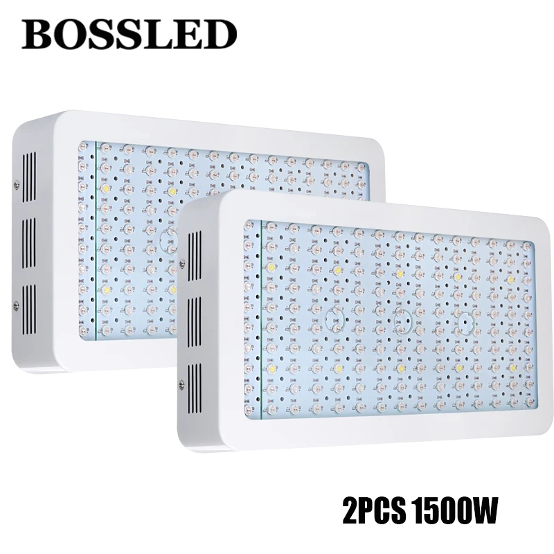 

2pcs/lot 1500W Led grow light Full Spectrum For indoor Plant Flower vegetables houseplants grow tent hydroponics led grow light