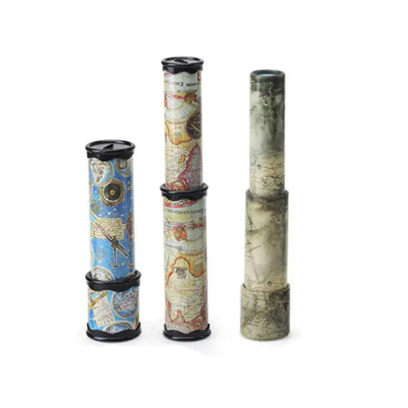 

30/27/21cm New Kids Scalable Rotating Kaleidoscopes Advanced Rotation Adjustable Fancy Color World Children's Toys AutismToys