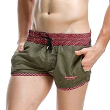 Мужские Утягивающие шорты Бег спортивный Спортзал Фитнес Бег плавательный Шорты homme нейлоновый мужской пляж плавать шорты для серфинга спортивные штаны