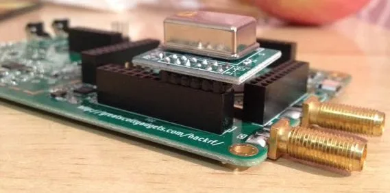 HackRF One External Clock GPS Experiment high precision TCXO clock PPM0.1