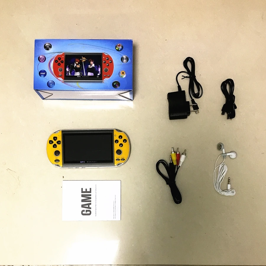 Портативная игровая консоль с двумя клавишами 29 языков 8G MP4 плеер поддержка ТВ