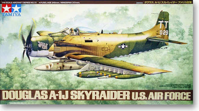 

Tamiya model plane 1/48 American A - 1 j skywalker strike aircraft 61073