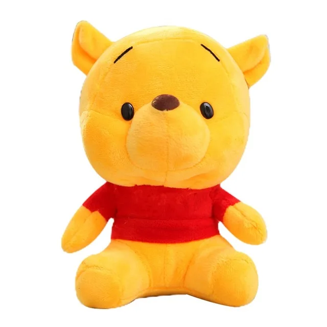 12cm Дисней Винни Пух tigger12 см мягкие животные плюшевые куклы игрушки с брелком кулон милый аниме мультфильм кукла детский подарок - Цвет: 12cm