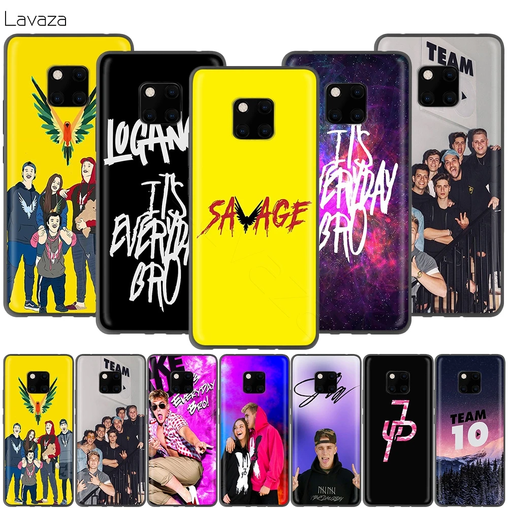 Lavaza Jake Paul Team 10 чехол для Huawei Honor 9 8 8x 8c 7x 7c 7a Note Nova 3 3i Lite Y9 Y7 Y6 | Мобильные телефоны и