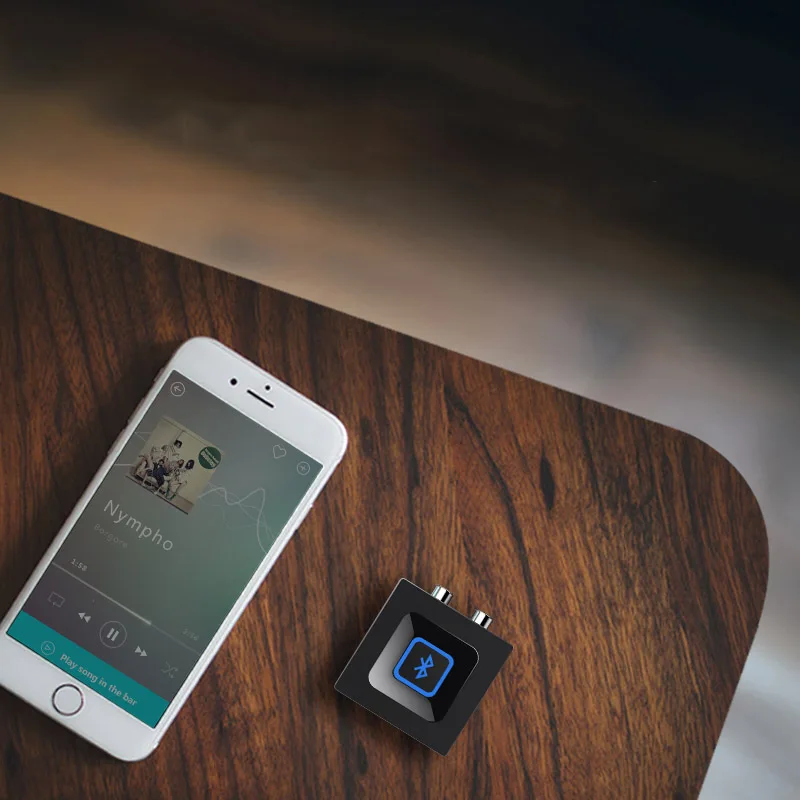 Аудиоприемник Bluetooth 5 0 беспроводной аудиоадаптер без потерь Hi Fi стерео APTX