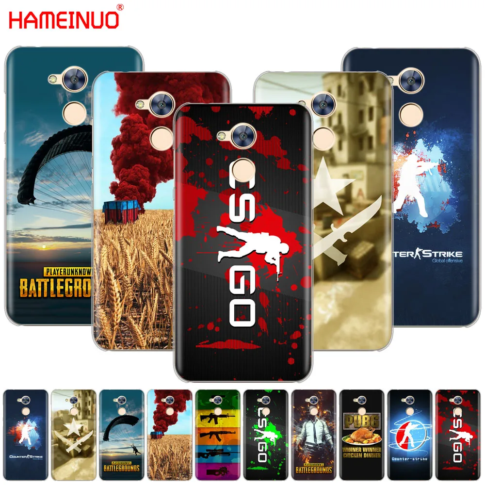 

HAMEINUO Counter Strike CS GO and PUBG Cover phone Case for Huawei Honor 10 V10 4A 5A 6A 7A 6C 6X 7X 8 9 LITE