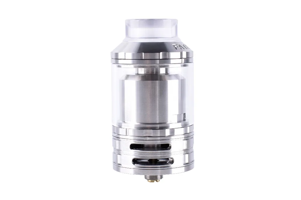 

2019 Newest VapeSoon FATALITY RTA 316 steel precision high quality oil storage atomizer qp RTA dual intake flow design
