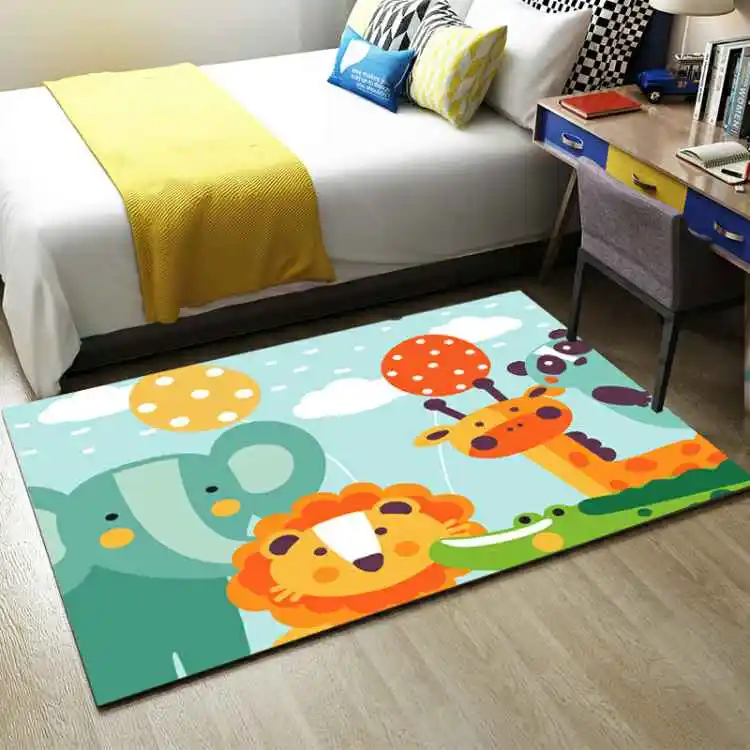YOOSA Kids Room Cartoon Carpet For Living Room Soft Carpets Kids Room Cute Rugs For Bedroom Computer Chair Floro Mat/ Area Rug YOOSA Kids Room Cartoon Carpet For Living Room Soft Carpets Kids Room Cute Rugs For Bedroom Computer Chair Floro Mat/ Area Rug