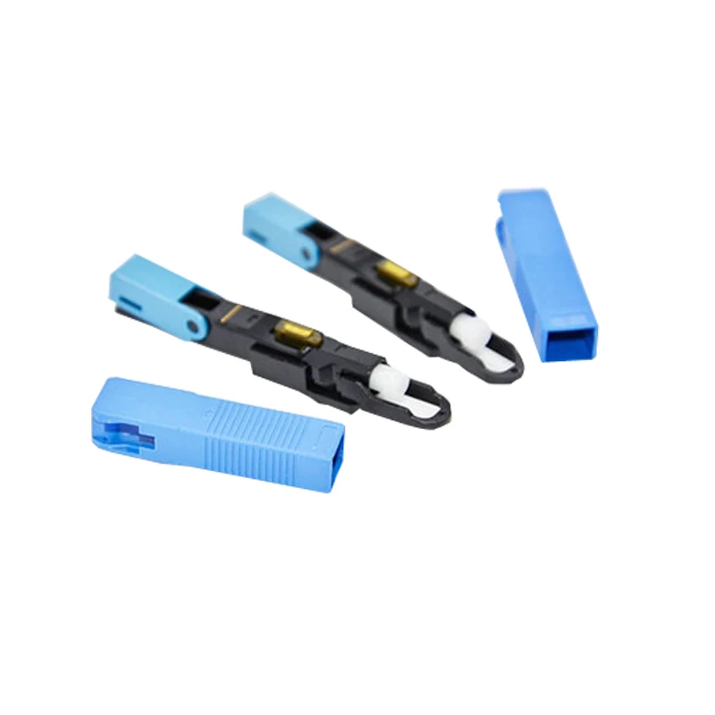 

high quality FTTH MESC250P SC UPC Connector singlemodel Embedded Optical fibe quick connector