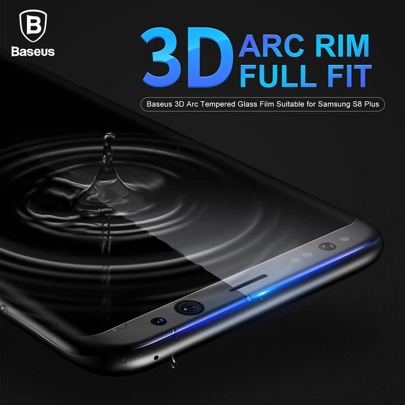 bilder für Baseus gehärtetem glas für samsung galaxy s8 plus schutz abdeckung 3d bogen voller glas displayschutzfolie für galaxy S8 bilder für Baseus gehärtetem glas für samsung galaxy s8 plus schutz abdeckung 3d bogen voller glas displayschutzfolie für galaxy S8
