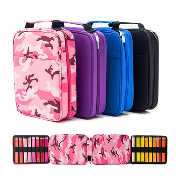 

Kawaii School Pencil Case 150 Holes Cute Penal Pencilcase for Girls Boys Pen Bag Storage Box Handle Penalties Stationery Pouch