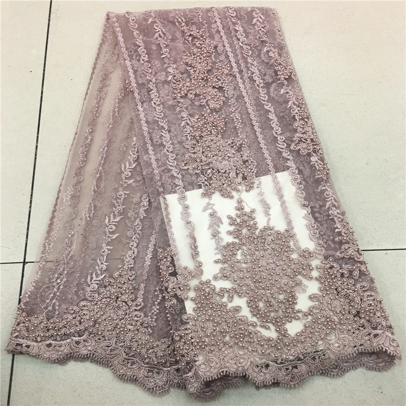 

VILLIEA 2018 Latest French Nigerian Laces Fabrics High Quality Tulle African Laces Fabric Wedding African French Tulle Lace