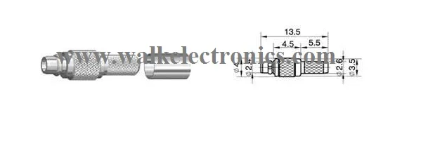 MMCX MS-RG174-1