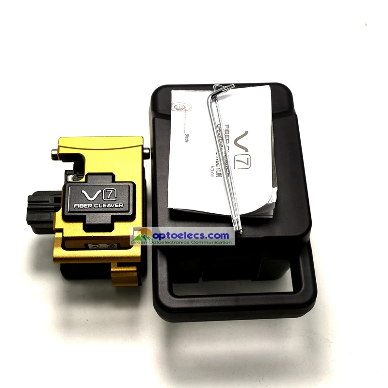 

Free Shipping South Korea INNO V7 Fiber Optic Cleaver V7 FTTH Fiber Cleaver for Fiber Fusion Splicer with 48000 Fiber Cleaver