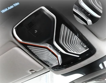 

Lapetus Auto Styling Roof Reading Lights Lamp Cover Trim 1 Piece Fit For BMW 5 Series G30 530I 2017 2018 2019 2020 ABS Matte