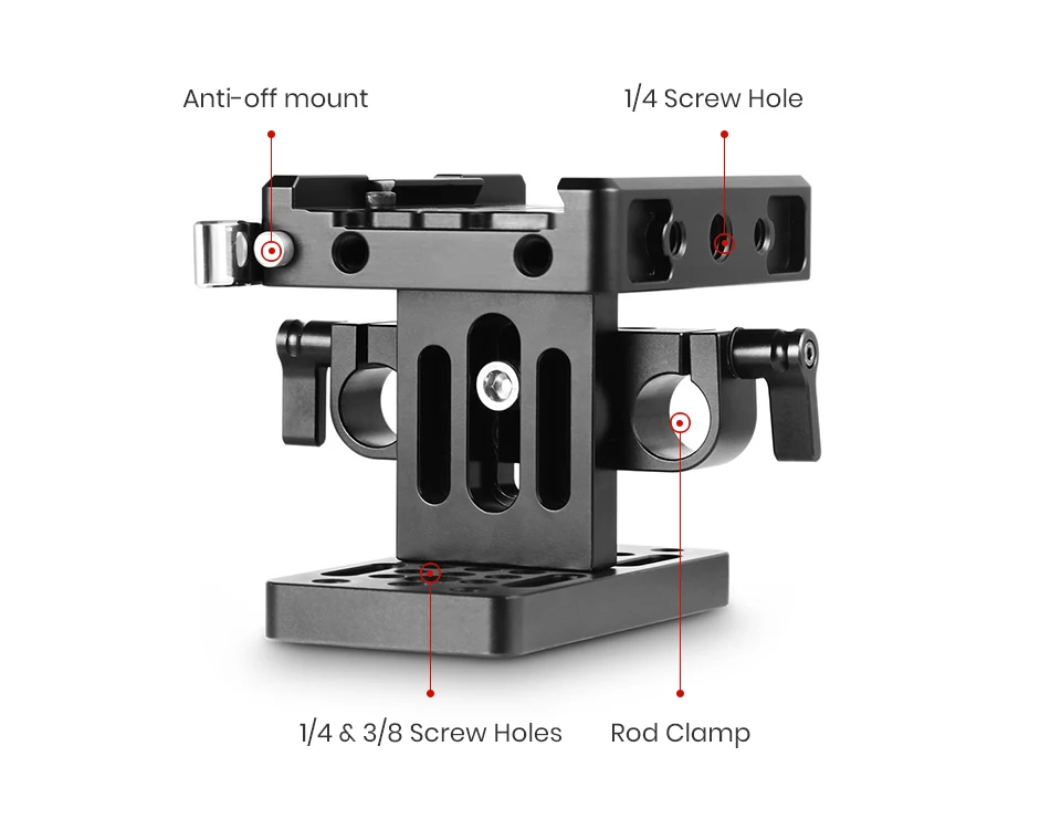 SmallRig DSLR камера каркасная плита(Manfrotto)+ 15 мм рельсовая система поддержки быстрого крепления штатива Монтажная пластина-2039