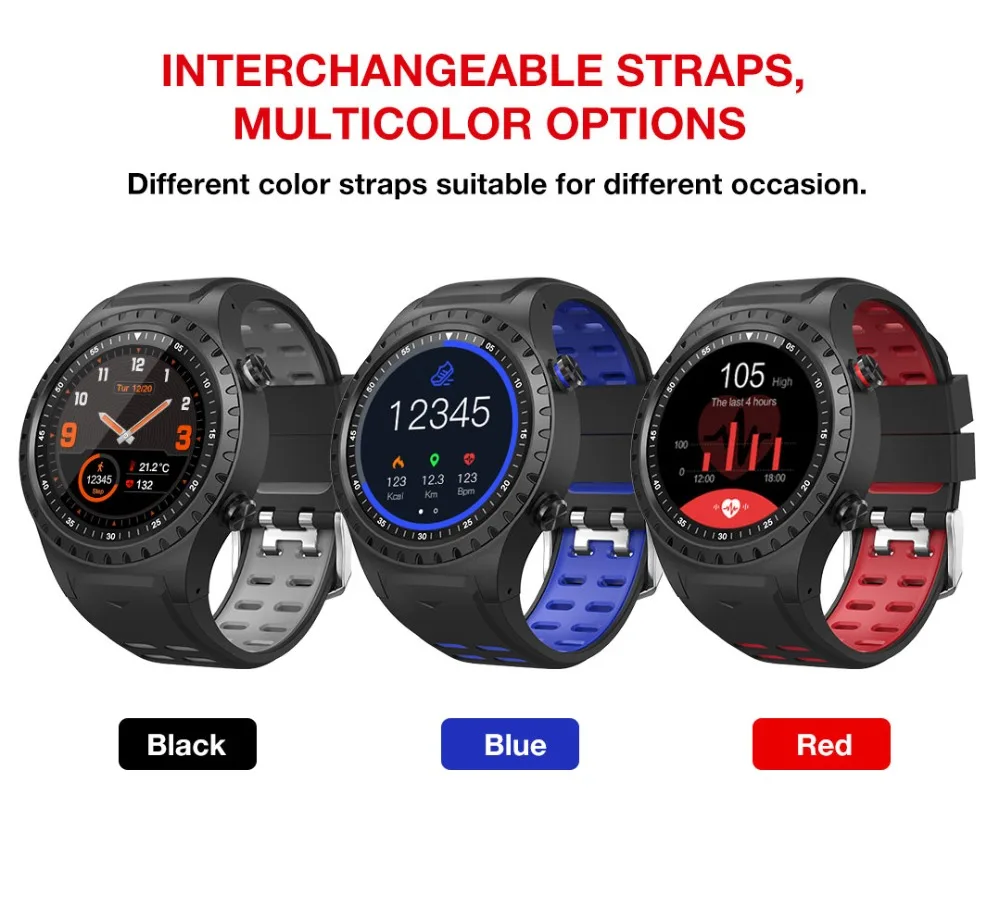 Toptronics Sma M1 new design hot selling smart watch colorful display screen GPS build in compatible for iphone sumsang phones