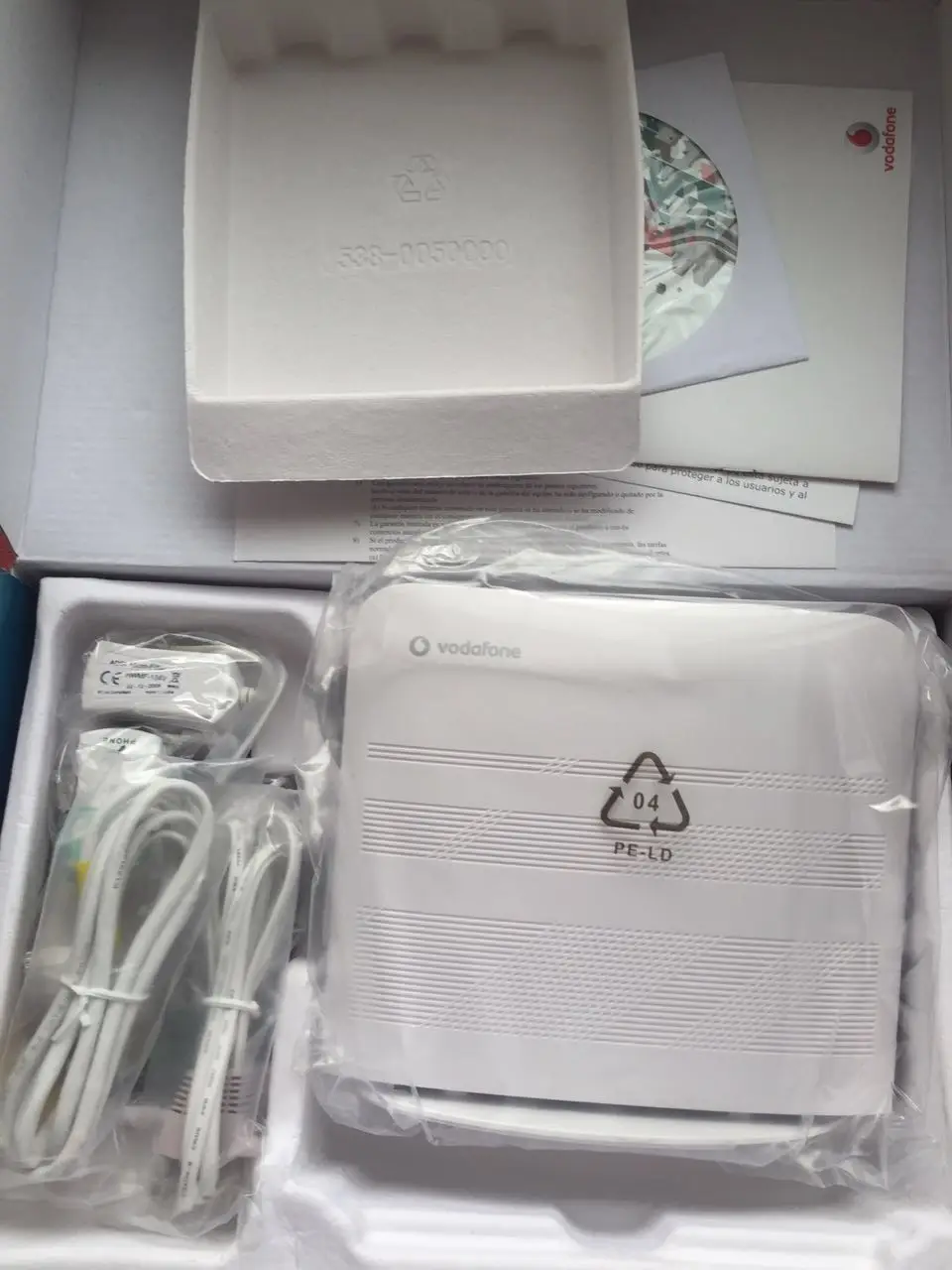 Vodafone Huawei HG556A ADSL2/3G Wireless N VoIP router /w USB/FTPin