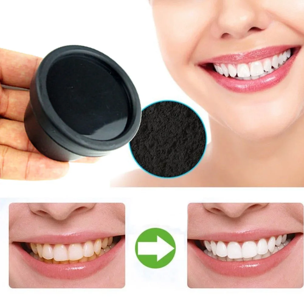 

NEW 25g Teeth Whitening Toothpaste Powder Organic Activated Charcoal Bamboo Toothpaste Cleaning Oral Hygiene