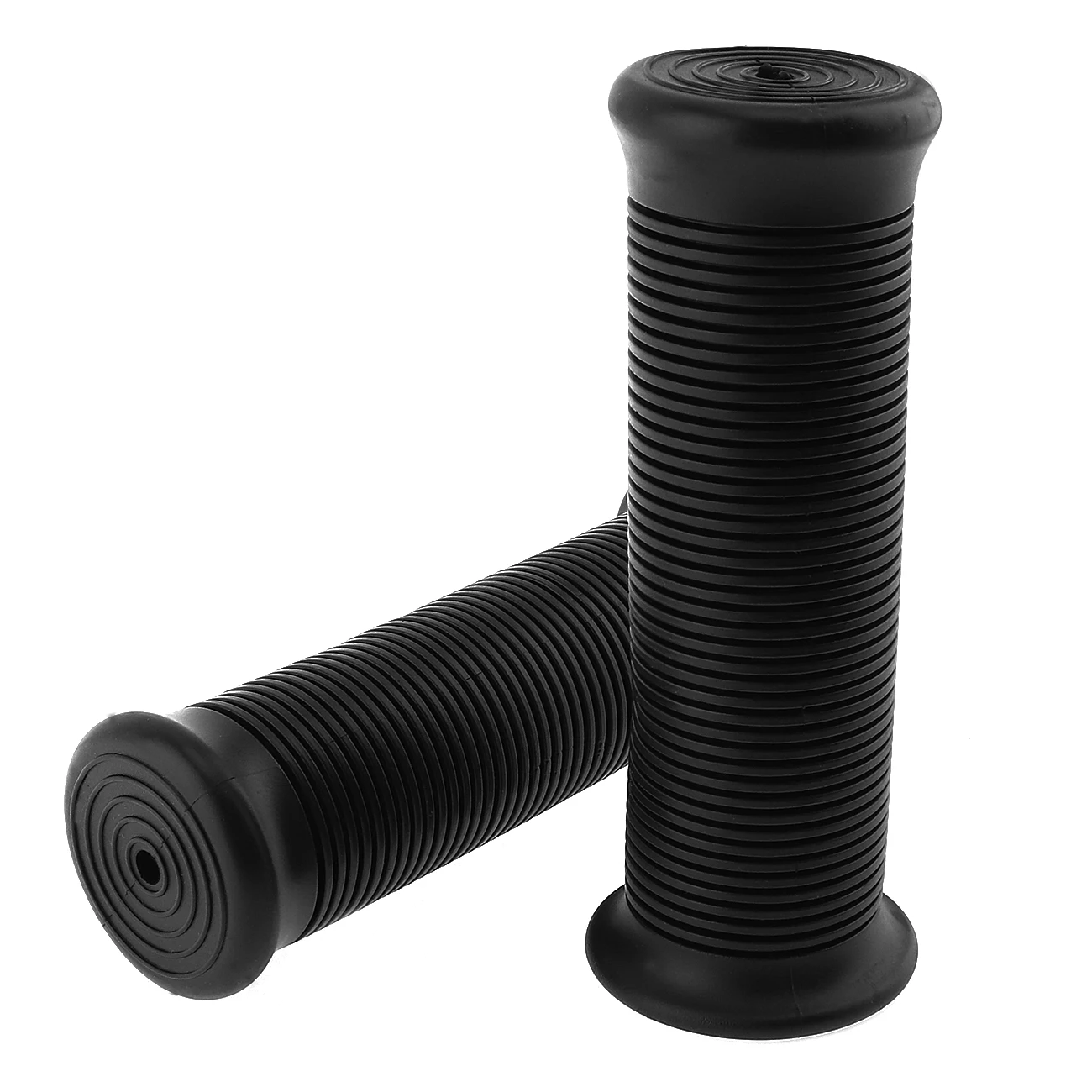 1 пара 22 мм Универсальный Ретро резиновый руль рукоятка с полосой типа для мотоцикла Кафе Гонщик Поплавок