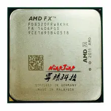 AMD FX-серия FX-8320 FX 8320 3,5 ГГц Восьмиядерный центральный процессор FD8320FRW8KHK разъем AM3 +