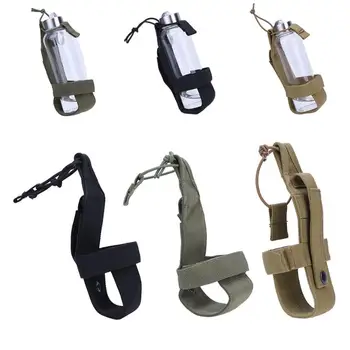 

Outdoor Camouflage Durable Tactical Military Water Bottle Bags Nylon Kettle Pouch Holder Carrier Bag Water Bottle Sets Below 1L