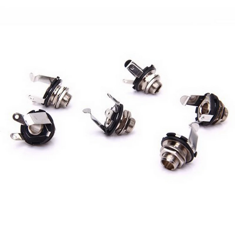 1PC New Arrival Professional Electric Guitar Bass Input Output Jack Socket |