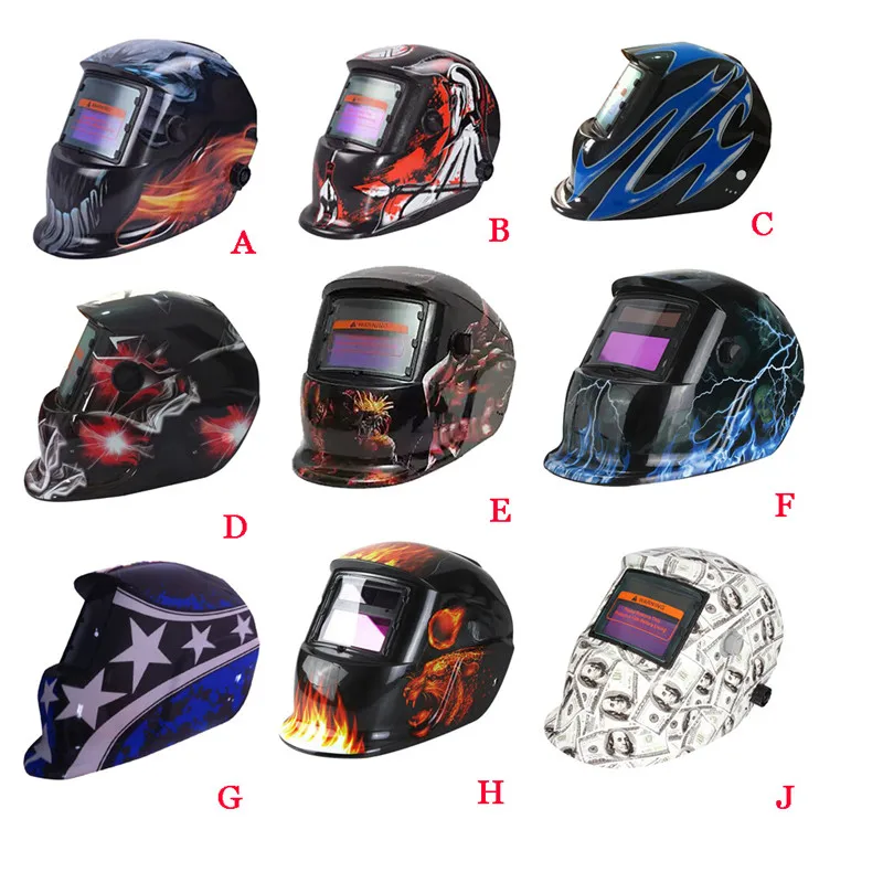 

CARPRIE Pro Solar Auto Darkening Welding Helmet Mask Grinding Welder Protective Gear DIN 4 PP Variable Shades dropship m22
