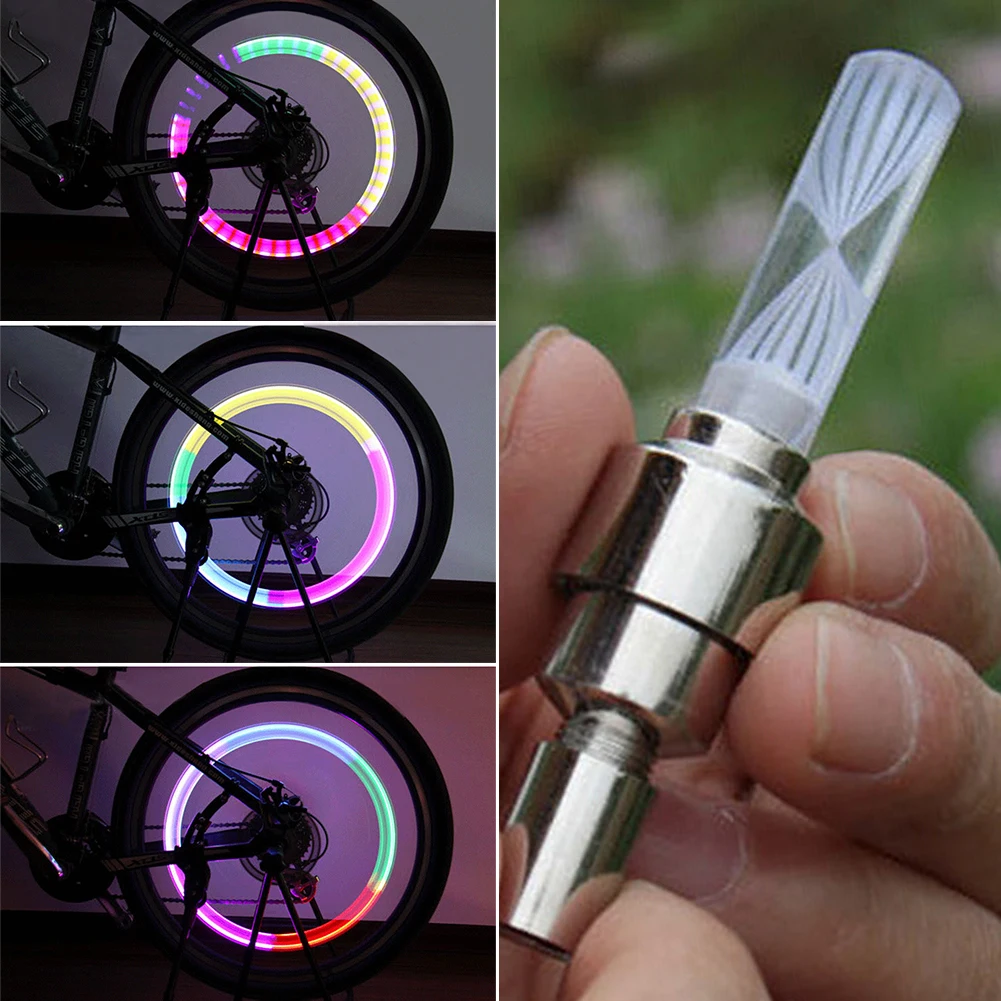 

Colorized Fireflys LED Flash Light Lamp Night Bike Car Tire Tyre Wheel Caps Tire Decoration LED Light