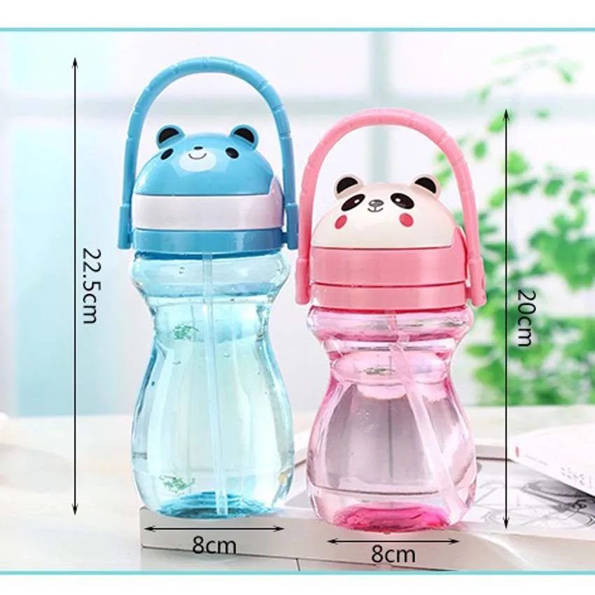 feeding bottle with straw