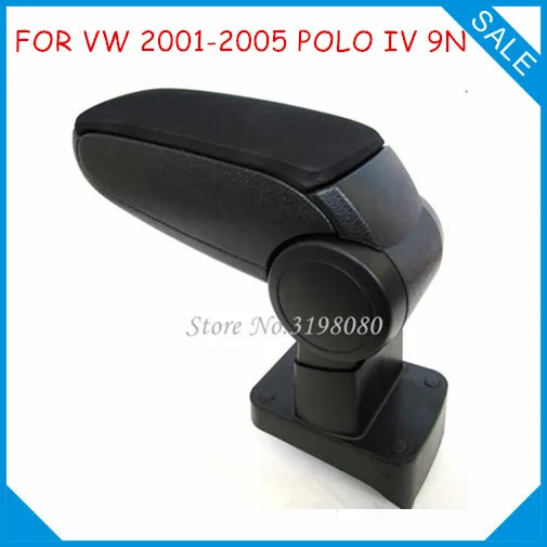 Бесплатная доставка Для VW 2001-2005 POLO IV 9N автомобильный подлокотник аксессуары для